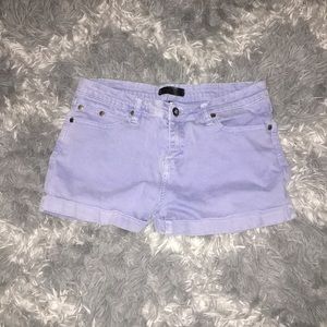lavender shorts
